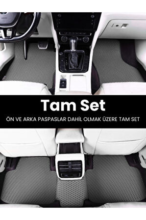 PEUGEOT-308-(2013-2022) İÇİN EVA İÇ PASPAS TAKIMI (METAL TOPUKLUK HARİÇ)