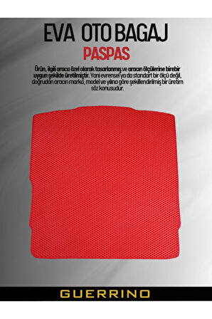 FORD-FİESTA-(2002-2008) İÇİN EVA BAGAJ HAVUZU