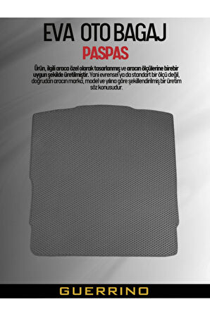 KİA-PİCANTO-(2017-2025) İÇİN EVA BAGAJ HAVUZU