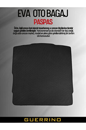 SEAT-ARONA-(2021-2025) İÇİN EVA BAGAJ HAVUZU