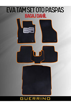 VOLKSWAGEN-CADDY-(2011-2020) İÇİN EVA FUL PASPAS TAKIMI (METAL TOPUKLUK DAHİL)