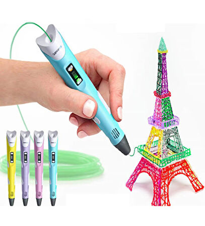 Üç Boyutlu Yazıcı 3D Kalem Pen Printer