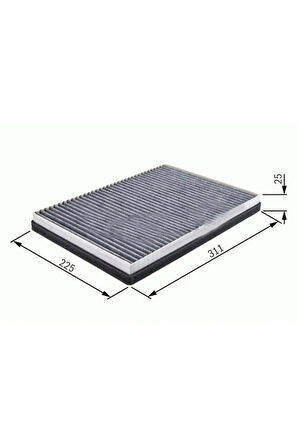 Polen Fıltresı Daf XF95 97>06 Xf 410/440/460 12>