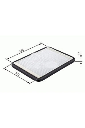 Polen Fıltresı Uzun Tıp M-Benz 904 Atego Iı-Iıı 98>