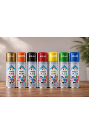 400 ml Metal Ahşap Beton Yüzeylere Uygun Sprey Boya Hobi Dekoratif Amaçlı Sprey Boya