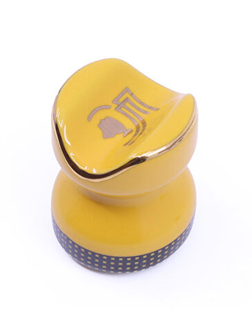 Cohiba Puro Tutucu Sehpa / Puro Ayak - Sarı