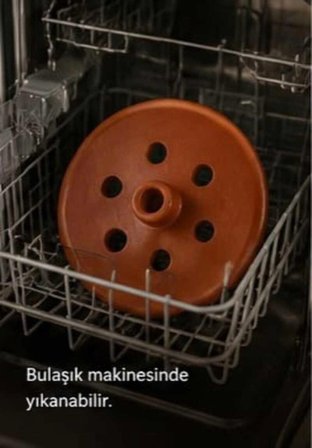 Kapadokya Çömlek Dolma Sarma Taşı 21 cm