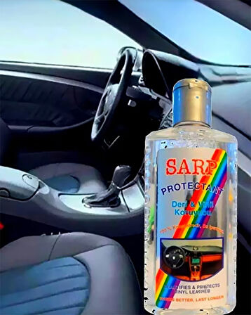 SARP Protectant Deri - Vinil Koruyucu Lastik Parlatıcı Jel 200mL 1 KOLİ 24 ADET