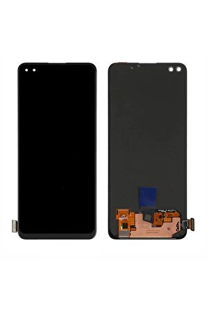 OPPO RENO 4 LITE UYUMLU LCD DOKUNMATİK EKRAN ÇITASIZ SİYAH SERVICE