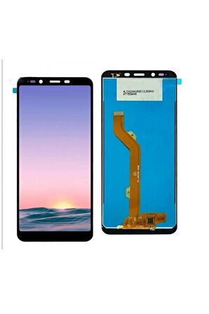 İNFİNİX HOT 7 PRO UYUMLU LCD DOKUNMATİK EKRAN ÇITASIZ SİYAH (X625B)