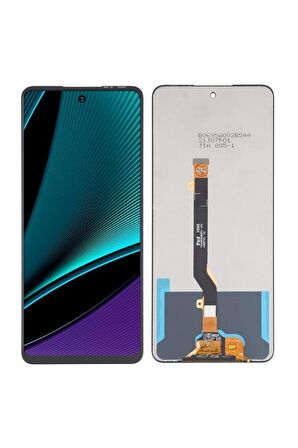 INFINIX NOTE 11 PRO UYUMLU LCD DOKUNMATİK EKRAN ÇITASIZ SİYAH (X697)