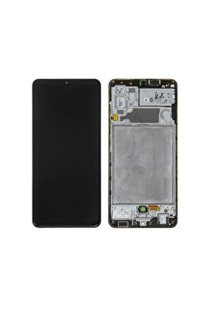 SAMSUNG A32 A325 UYUMLU LCD DOKUNMATİK EKRAN ÇITALI SİYAH OLED