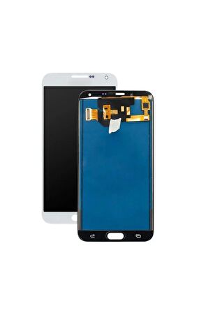 SAMSUNG E7 E700 UYUMLU LCD DOKUNMATİK EKRAN  BEYAZ