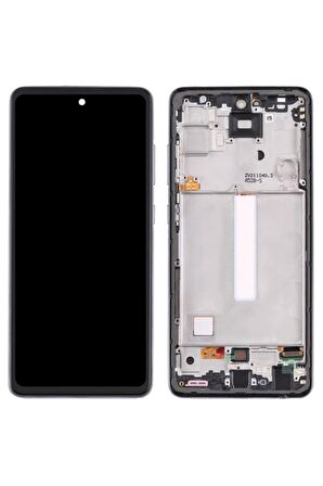 SAMSUNG A52 A525 UYUMLU LCD DOKUNMATİK EKRAN OLED ÇITALI SİYAH