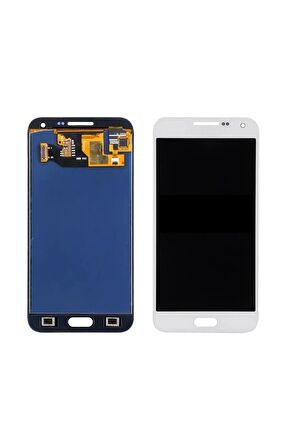 SAMSUNG E5 E500 UYUMLU LCD DOKUNMATİK EKRAN  REVİZE BEYAZ