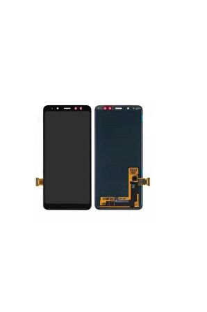 A8 2018 A530 UYUMLU LCD DOKUNMATİK EKRAN OLED SİYAH