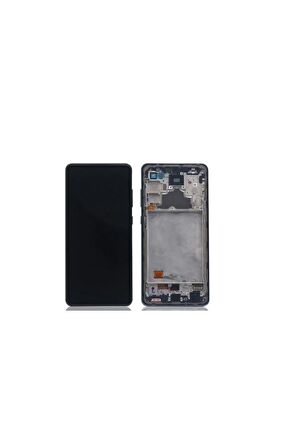 SAMSUNG A72 A725 LCD DOKUNMATİK EKRAN ÇITALI SİYAH REVİZE
