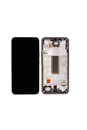 GALAXY A34 5G A346 UYUMLU LCD EKRAN DOKUNMATİK ÇITALI SİYAH REVİZE