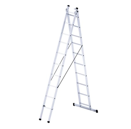 2X3 = 6 Mt +1 A Tipi Alüminyum Sürgülü Merdiven Çok Amaçlı/Pratik/Kolay