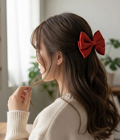 SATEN SAÇ TOKASI TAMAMEN EL YAPIMI ( HAND MADE) 