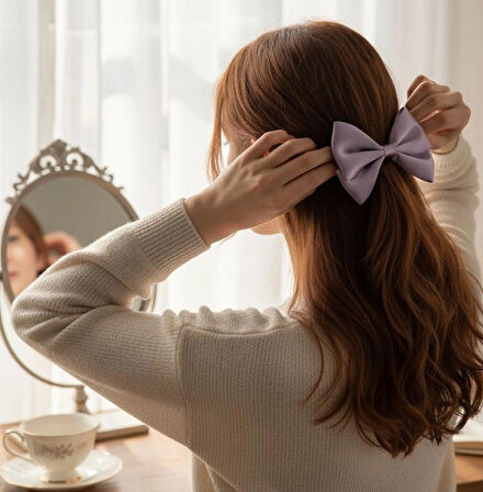 SATEN SAÇ TOKASI TAMAMEN EL YAPIMI ( HAND MADE) 