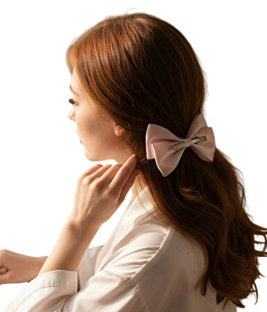 SATEN SAÇ TOKASI TAMAMEN EL YAPIMI ( HAND MADE) 