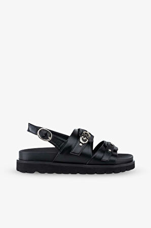 Stato Kadın Siyah Sandalet