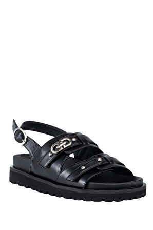 Stato Kadın Siyah Sandalet