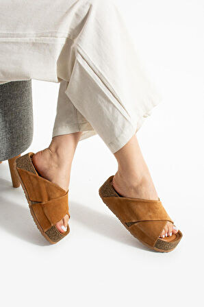 Stato Kalın Taban Kadın Terlik Taba