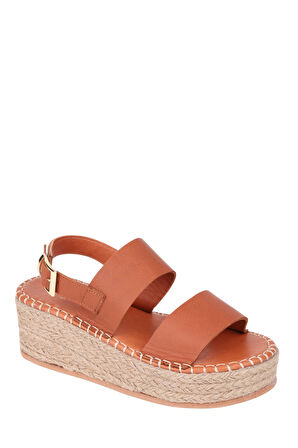 Stato Kalın Taban Kadın Sandalet Taba