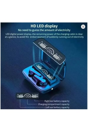 Time&Tech M19 POWERBANKLI DİJİTAL GÖSTERGELİ PUPG OYUNCU KULAKLIĞI