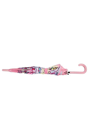 Çocuk Şemsiyesi Hello Kitty Desenli 8 Telli 45 Cm 3