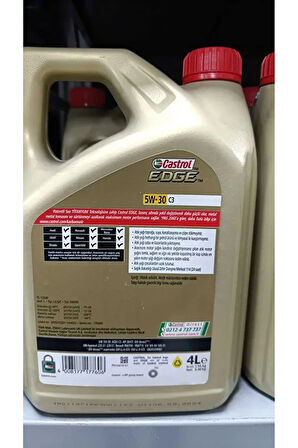 EDGE 5W-30 C3 4 LT DEXOS 2