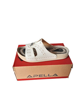 Düz ortopedik onu açık terlik (Apella)