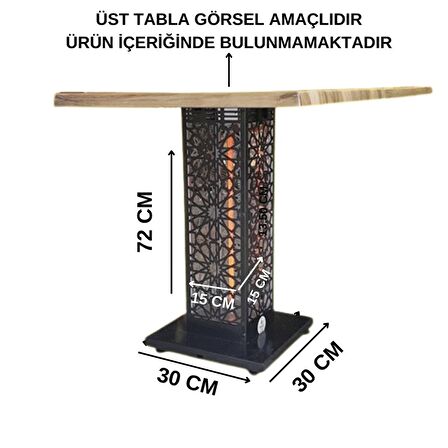 KONAK MASA ALTI ISITICI ELEKTİRİKLİ SOBA