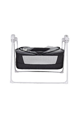 Caretta Elektirikli Ve Pilli Beşik 9146 Gri