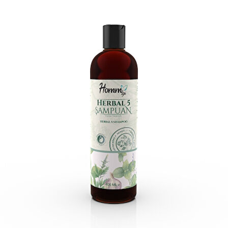 HOMM LİFE HERBAL 5 ŞAMPUAN 400 ML 