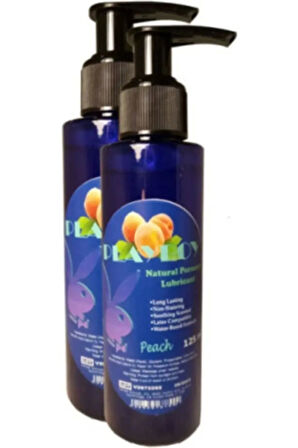 Peach Flavor Natural Personal Lubricant 125ml Şeftali Aromalı Kayganlaştırıcı X 2 Adet