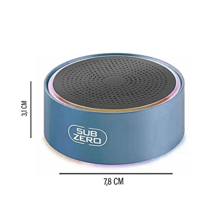 Mini Bluetooth Hoparlör Ses Bombası TWS Çift Hoparlör Bağlantısı