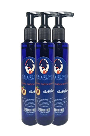Kayganlaştırıcı Şeftali Aromalı Jel -lubricant Peach Flavored Gel 375ml X 3 Adet