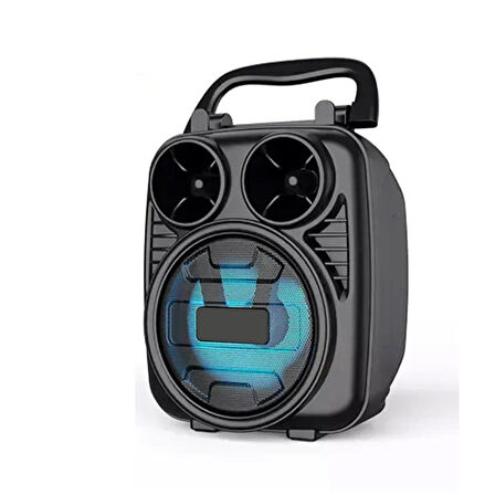  Kablosuz Bluetooth Hoparlör Speaker Telefon Tutucu Rgb Hoparlör Renkli Işıklı Ses Bombası 5W