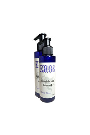 Vanilla Flavor Natural Personal Lubricant 125ml Vanilya Aromalı Kayganlaştırıcı 2 Adet