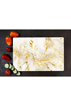 Saban Beyaz Altın Cam Kesme Tahtası - Cam Kesme Tablası |  30 Cm X 40 Cm