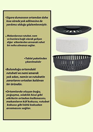 Nem Alıcılı Ve Rutubet Giderici  Aparat - 500 Gr -Üçgen Vanilya