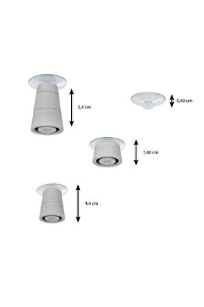 2' li 40x52 cm Cam Ocak Koruyucu  Led Desenli