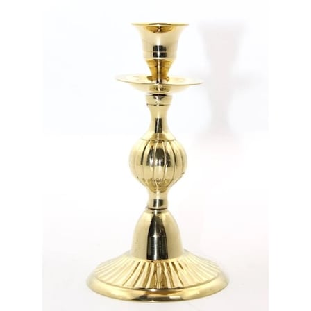 Tekli Pirinç Şamdan Model 3