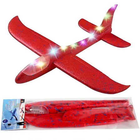 Eva Foam 48 cm Işıklı Planör 2187 - 1 Adet Stokta Olan Renk Gönderilir