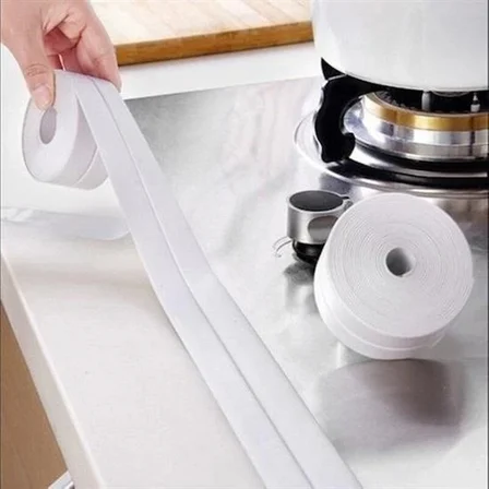 6 lı Su Sızdırmaz Banyo Mutfak Lavabo Küvet İzolasyon Şerit Bant Pratik Ürün