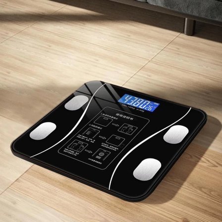 Akıllı Kablosuz Dijital Banyo Ve Vücut Yağ Ağırlık Ölçeği Vücut Kompozisyonu Analizörü Bluetoothlu T