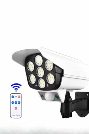 Bahçe Aydınlatması Hareket Sensörlü Led Aydınlatma Kamera Görünümlü
